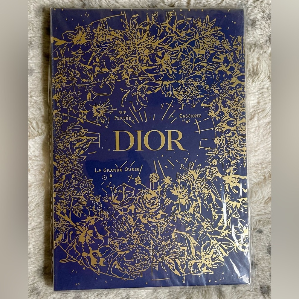 Dior illustrated notebook
